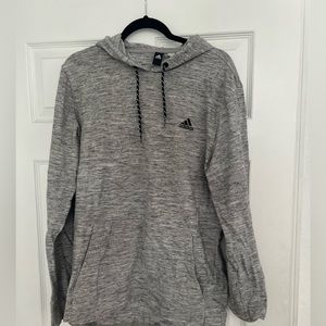 Adidas Grey hoodie size L